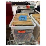 LARGE BIN OF VINTAGE COMIC BOOKS MIXED COND
