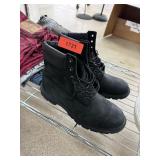 BLACK TIMBERLAND BOOTS SZ 8.5