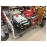 LARGE INDUSTRIAL FLAT BED CART