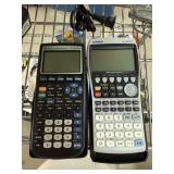 2PC GRAPHING CALCULATORS TI / CASIO