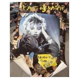 MUSIC POSTER PAT BENATAR SEVEN THE HARD WAY