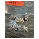 STERLING SILVER LT COLONEL PINS 23G