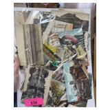 LARGE SELECTION VINTAGE POSTCARDS