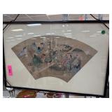 HAND PAINTED JAPANESE PANEL / PAINTING