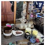 LOT OF MIXED CANDLES / MISC