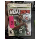 XBOX 360 VIDEO GAME NBA2K9