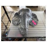 LARGE ELEPHANT WALL ART SCONCE / VASE