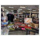 LOT OF SPORTING GOODS