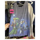 LEGEND OF ZELDA MUSCLE SHIRT SZ LARGE