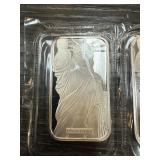 1 OZ .999 SILVER BULLION BAR STATUE OF LIBERTY