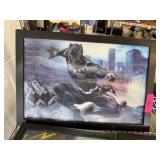BLACK PANTHER WALL ART