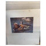 1989 USSR DUCK & STAMP PRINT