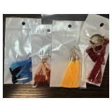 4PC TASSEL EARRINGS
