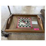 SCOTTIE DOG HANDLED SERVING TRAY