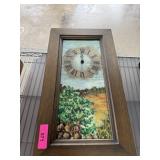 HAND PAINTED WALL CLOCK NOTE