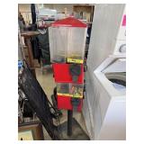 FLOOR STANDING COIN OP CANDY DISPENSER NOTE