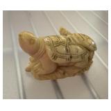 VINTAGE JAPANESE NETSUKE TURTLES