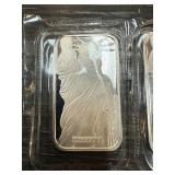 1 OZ .999 SILVER BULLION BAR STATUE OF LIBERTY