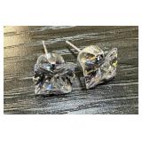 STERLING SILVER STUD EARRINGS