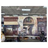 LARGE BOULANGERIE TAPESTRY WALL HANGING