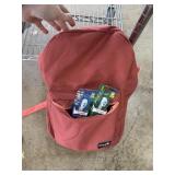 BACKPACK FULL OF CRAYONS / COLORED PENCILS ETC