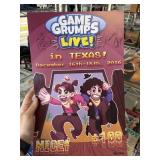 SIGNED ARIN HANSON DAN AVIDAN GAME GRUMPS POSTER