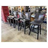 4PC NICE SWIVEL BARSTOOLS