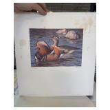 1989 USSR DUCK STAMP PRINT
