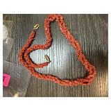 RED CORAL NECKLACE