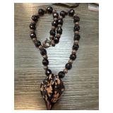 MURANO STYLE GLASS NECKLACE