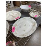 HAVILAND LIMOGES PORCELAIN OVAL MEAT PLATTER