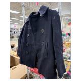 VINTAGE WOOLD CHILDS NAVY PEA COAT