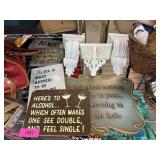 LOT OF MIXED DECOR / SCONCES