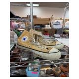 VINTAGE CONVERSE ALL STARS SHOES APPROX SZ 10.5