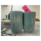 2PC POTTERY CUPS