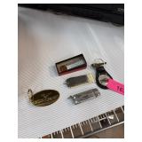 VINTAGE MUSTANG KEYCHAINS / POCKET KNIVES