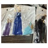 4PC TASSEL EARRINGS