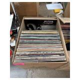 LARGE BOX OF RECORDS