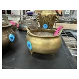 CHINESE BRASS CENSER INCENSE POT