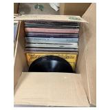 LARGE BOX OF RECORDS