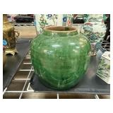 CHINESE CHENGHUA GREEN GLAZED VASE