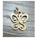 14K GOLD JAMES AVERY BUTTERFLY CHARM