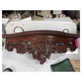 LARGE WOOD WALL SHELF