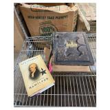 ANTIQUE BIBLE W HAMILTON BOOK