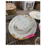 2PC LARGE LIMOGES PORCELAIN CHINA PLATTERS