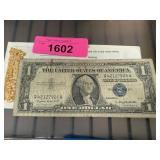 1957-A $1 SILVER CERTIFICATE CURRENCY NOTE