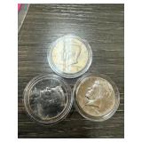 3PC HIGH GRADE JFK HALF DOLLARS