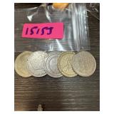 5PC CASINO TOKENS