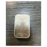 1 OZ SILVER BULLION .999 BAR