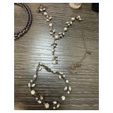 NECKLACE AND MATCHED BRACELET NECKLACE AND MATCHED BRACELET